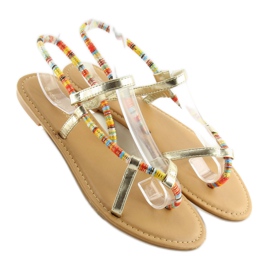 Kultaiset sandaalit 5130 kultaa kultainen 2