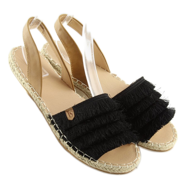 Mustat Karibian tyyliset espadrillit 8413 2