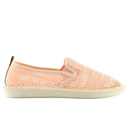 Vaaleanpunaiset mesh espadrillit 35503 Rosa vaaleanpunainen 1