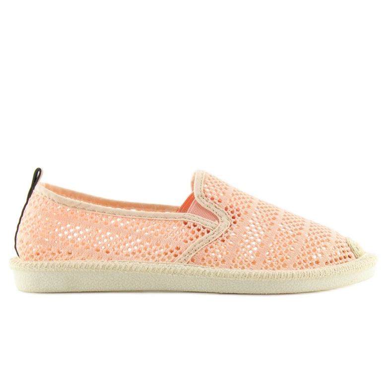 Vaaleanpunaiset mesh espadrillit 35503 Rosa vaaleanpunainen 1
