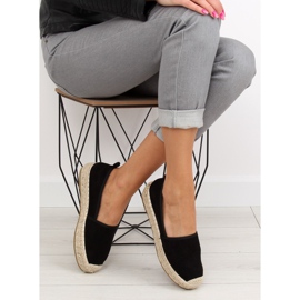 Mustat naisten espadrillit BB10P mustat 1