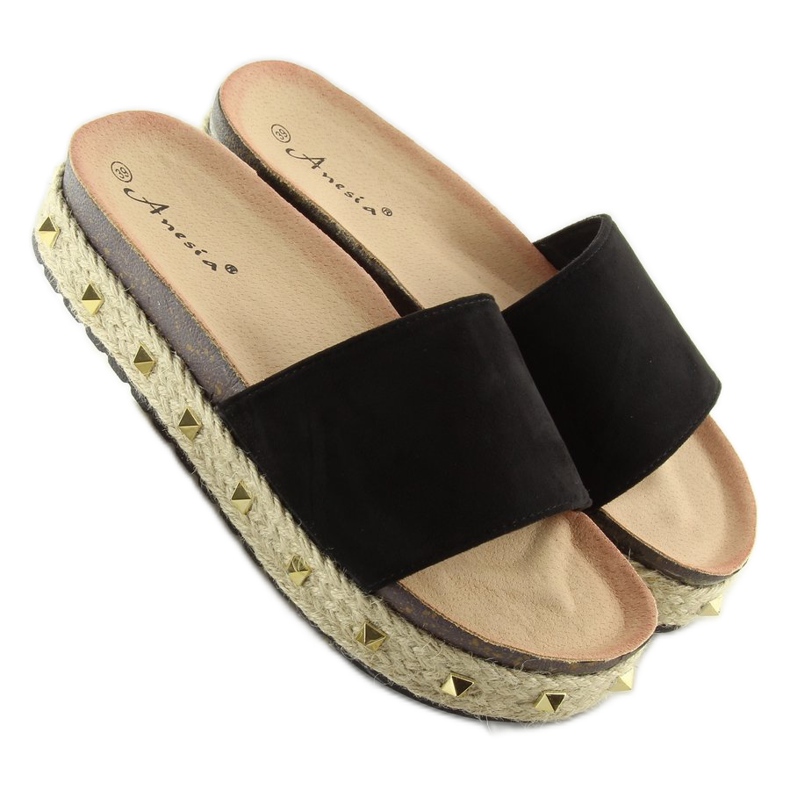 Mustat espadrillit N-15 mustat 1