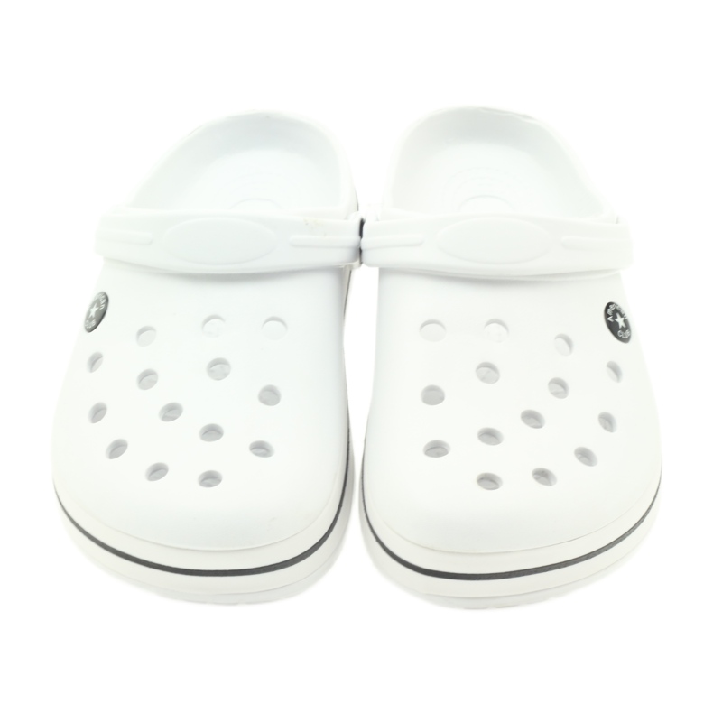 American Club Kroksin tummat valkoiset sandaalit valkoinen 3