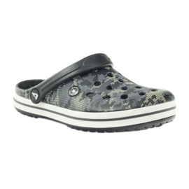 American Club Kroks tukkivat tossut camo sandaalit musta harmaa vihreä 1