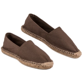 Ruskeat espadrillit monivärinen 2
