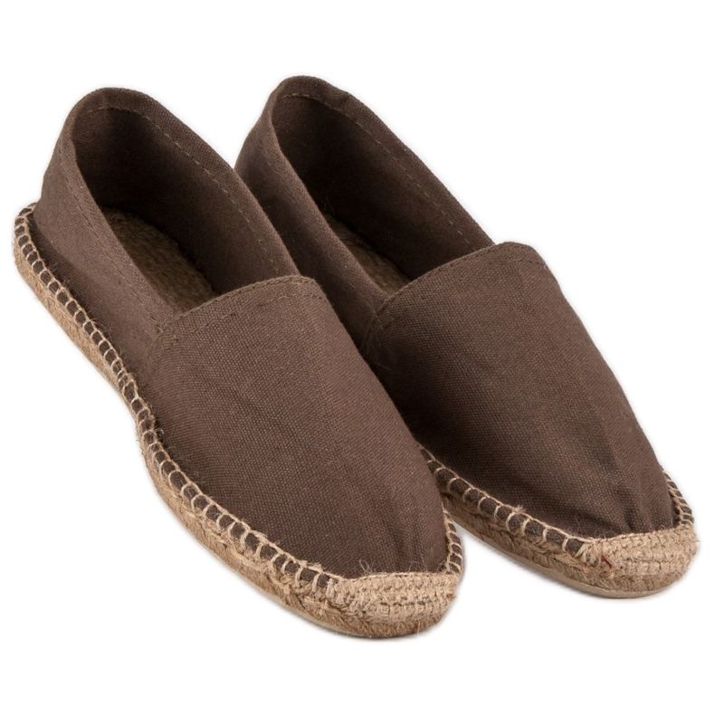 Ruskeat espadrillit monivärinen 1