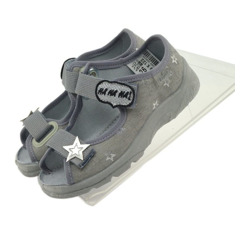 Tyttöjen sandaalit Befado 969y122 harmaa 5