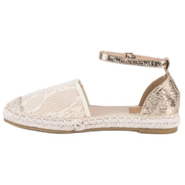 Nio Nio Pitsi espadrillit ruskea keltainen 1