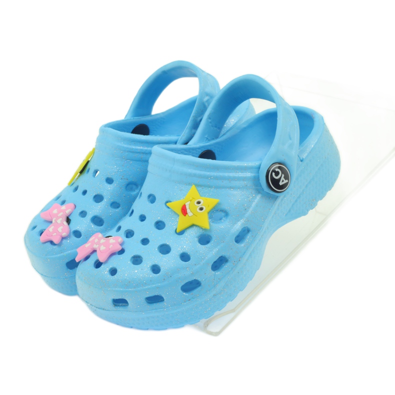 American Club Amerikkalaiset siniset virkatut tossut sininen 4