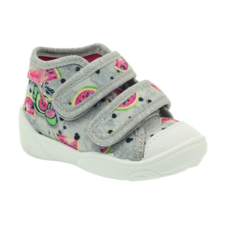 Tennarit, tossut Befado-harmaista vesimeloneista harmaa vihreä vaaleanpunainen 1