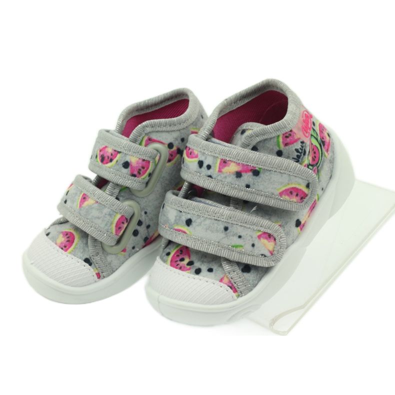 Tennarit, tossut Befado-harmaista vesimeloneista harmaa vihreä vaaleanpunainen 4