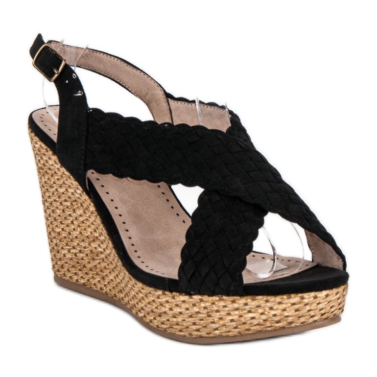 Corina Rento kiila sandaalit musta 1