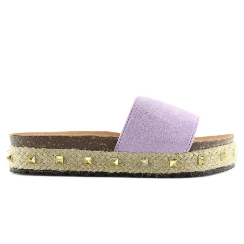 Violetti espadrillit LS51 L.PURPLE tossut 1