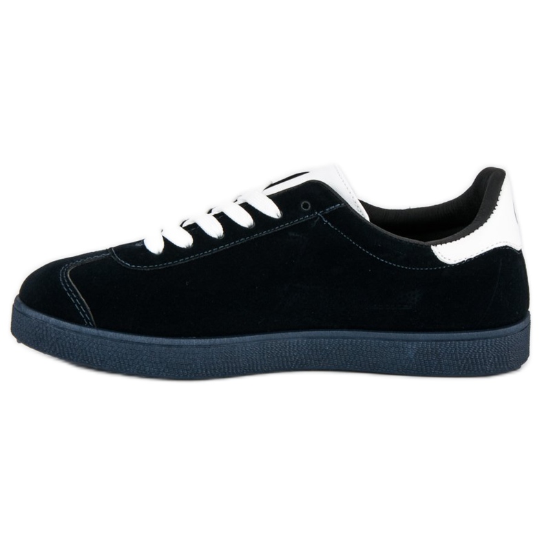 MCKEYLOR mokkanahkaiset tennarit valkoinen laivastonsininen 1