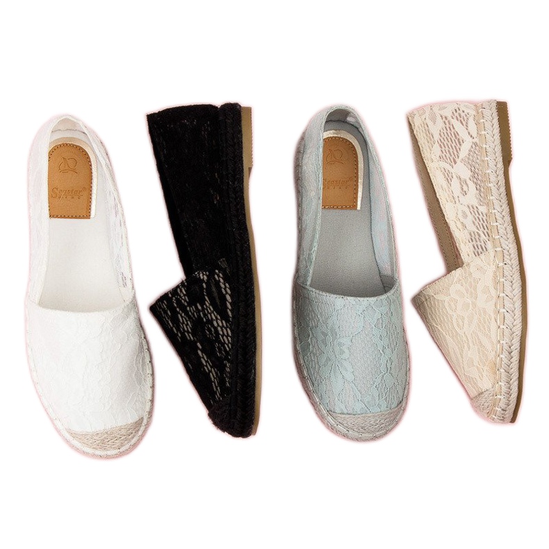 Seastar Musta Lace Espadrilles 1