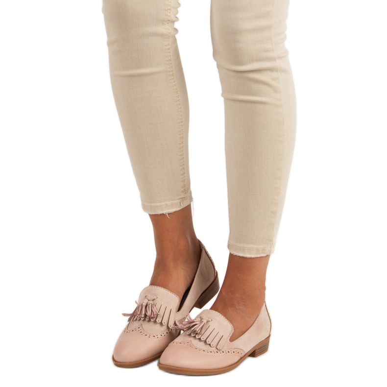 SDS Beiget mokasiinit hapsuilla 1