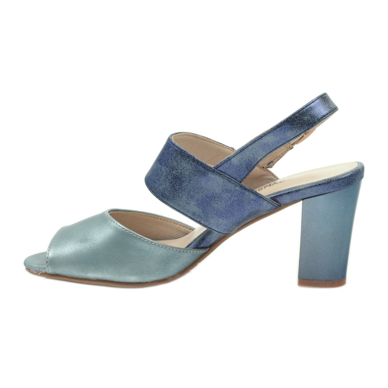 M.Daszyński Daszyńskin nahkapohjalliset sandaalit sininen 2