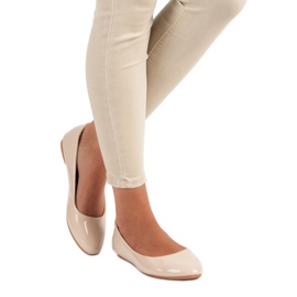 Diamantique Lakatut ballerinat ruskea 1