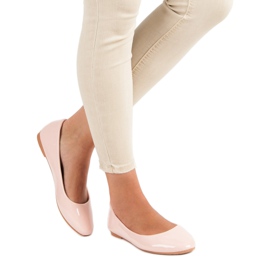 Diamantique Lakatut ballerinat vaaleanpunainen 1