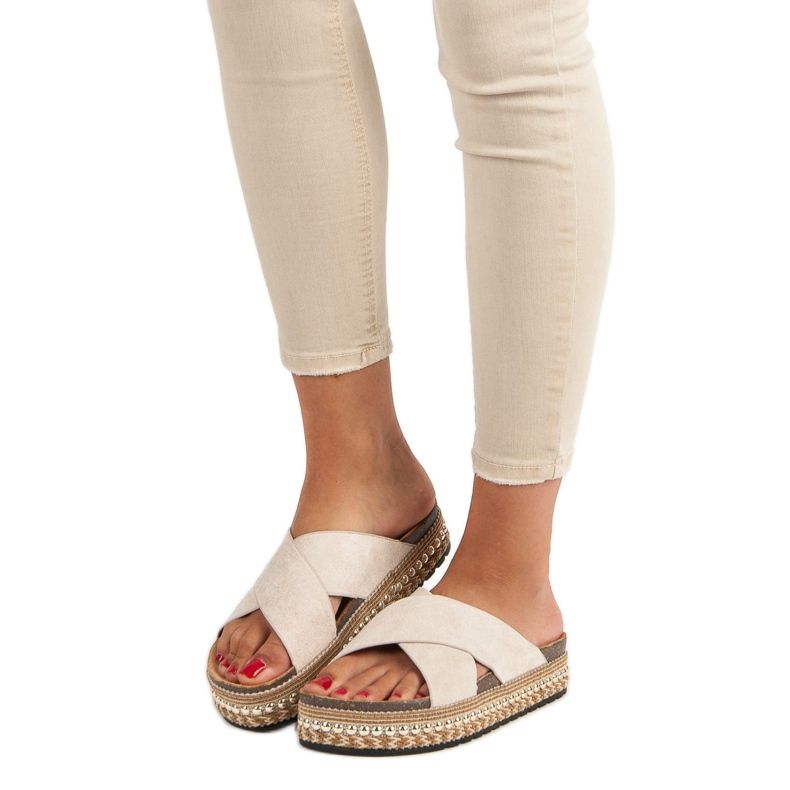 Bello Star Alustan varvastossut ruskea 2