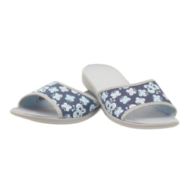 Befado naisten kengät tossut 300D040 tossut sininen harmaa laivastonsininen 3