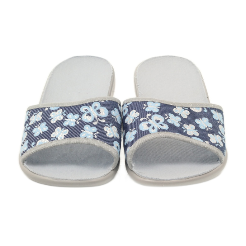 Befado naisten kengät tossut 300D040 tossut sininen harmaa laivastonsininen 4