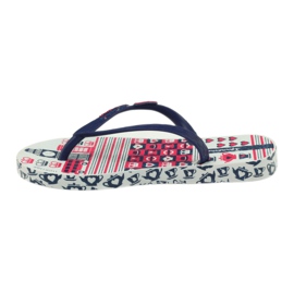 Merivoimien sininen flip -Flops Ipanema -vesikuvioilla 81640 laivastonsininen 2