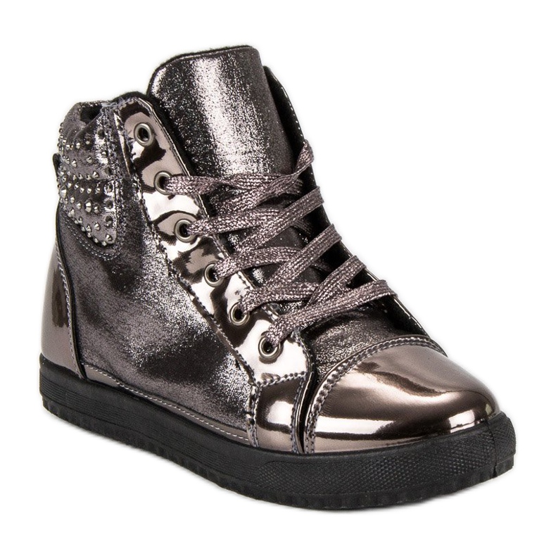 Sidotut tennarit ruskea 1