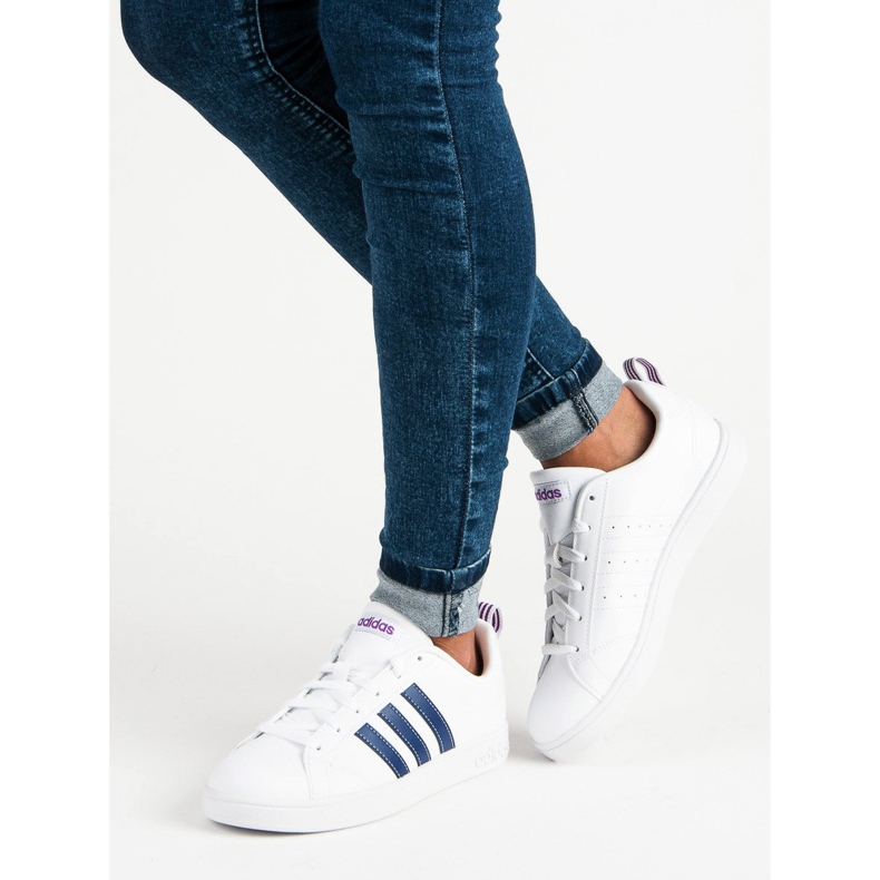 Adidas vs etu BB9620:lla valkoinen tummansininen 2