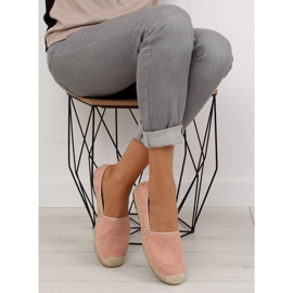 Klassiset pinkit espadrillit BB05P pinkki vaaleanpunainen 1