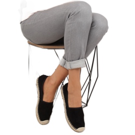 Klassiset BB05P mustat espadrillit 1