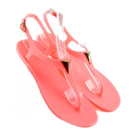Sandaalit Meliski pinkit varvastossut D1D L.CORAL monivärinen vaaleanpunainen 4
