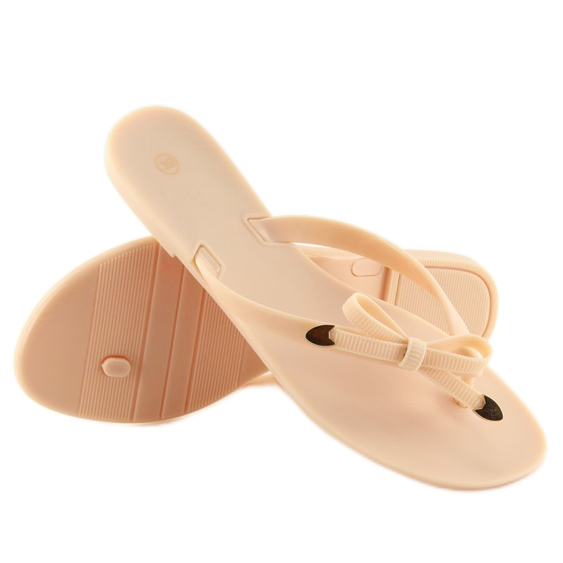 Varvastossut meliski beige D2D nude 2