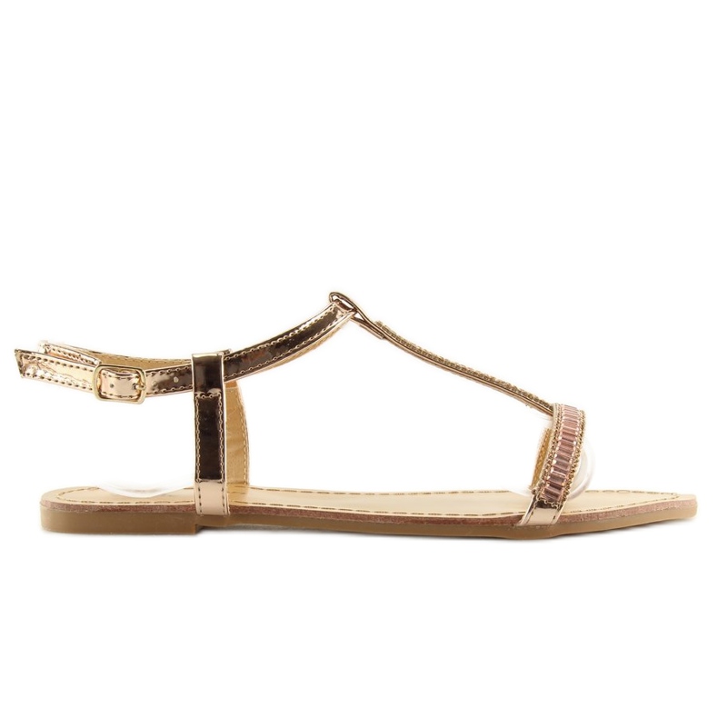 Sandaalit vaaleanpunaisilla kuutiometreillä SY644 vaaleanpunainen 2