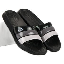 American Club Amerikkalaiset allastossut musta 2