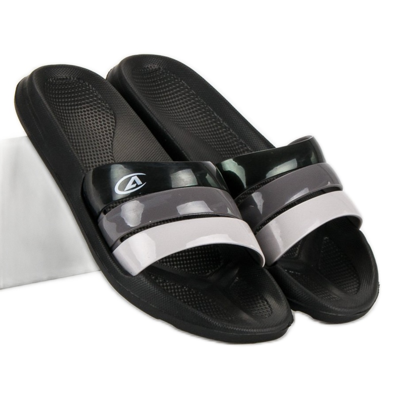 American Club Amerikkalaiset allastossut musta 2