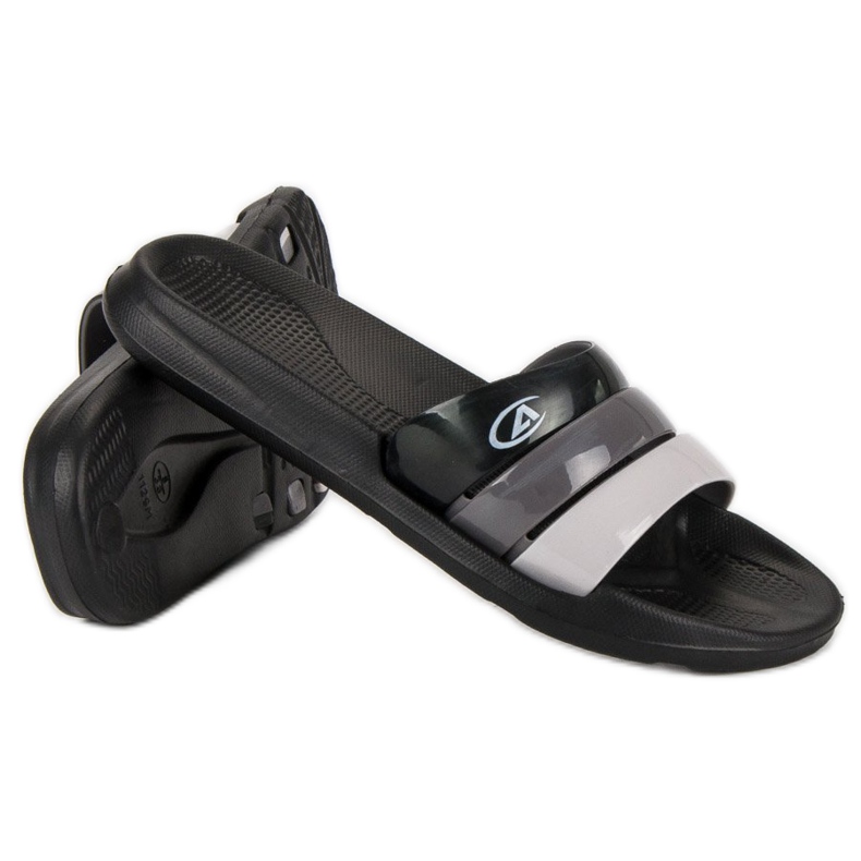 American Club Amerikkalaiset allastossut musta 1