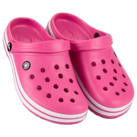 American Club Vaaleanpunaiset puutarhatossut vaaleanpunainen 2