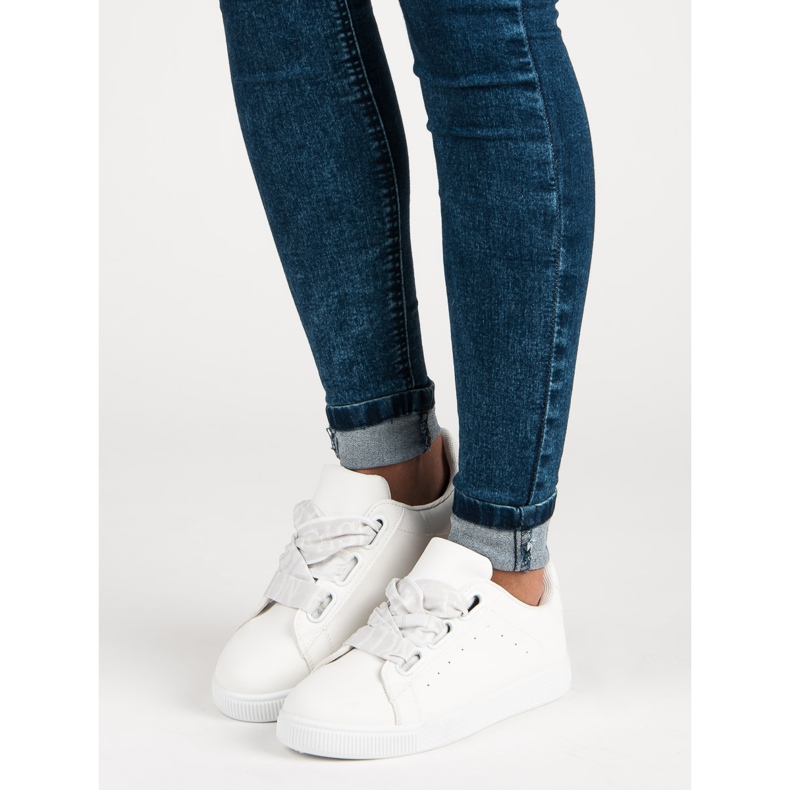 Valkoiset muotilenkkarit valkoinen 2