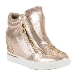 Tyylikkäät lenkkarit, lenkkarit keltainen monivärinen 1