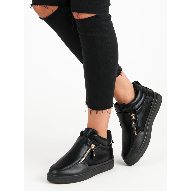 Lgm Mustat tennarit vetoketjulla 2