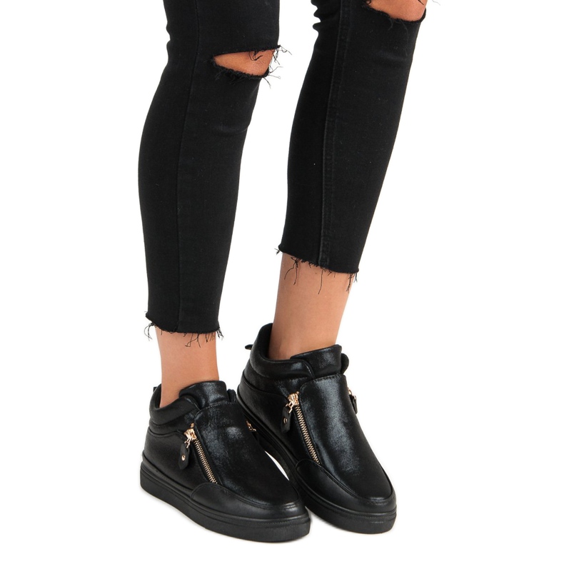 Lgm Mustat tennarit vetoketjulla 1