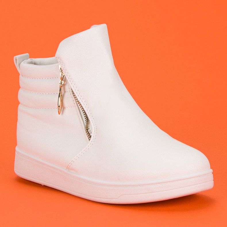 Valkoiset lenkkarit nilkan yläpuolella valkoinen 1