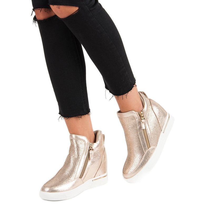 Tennarit vetoketjulla keltainen 1