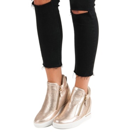 Tennarit vetoketjulla keltainen 2