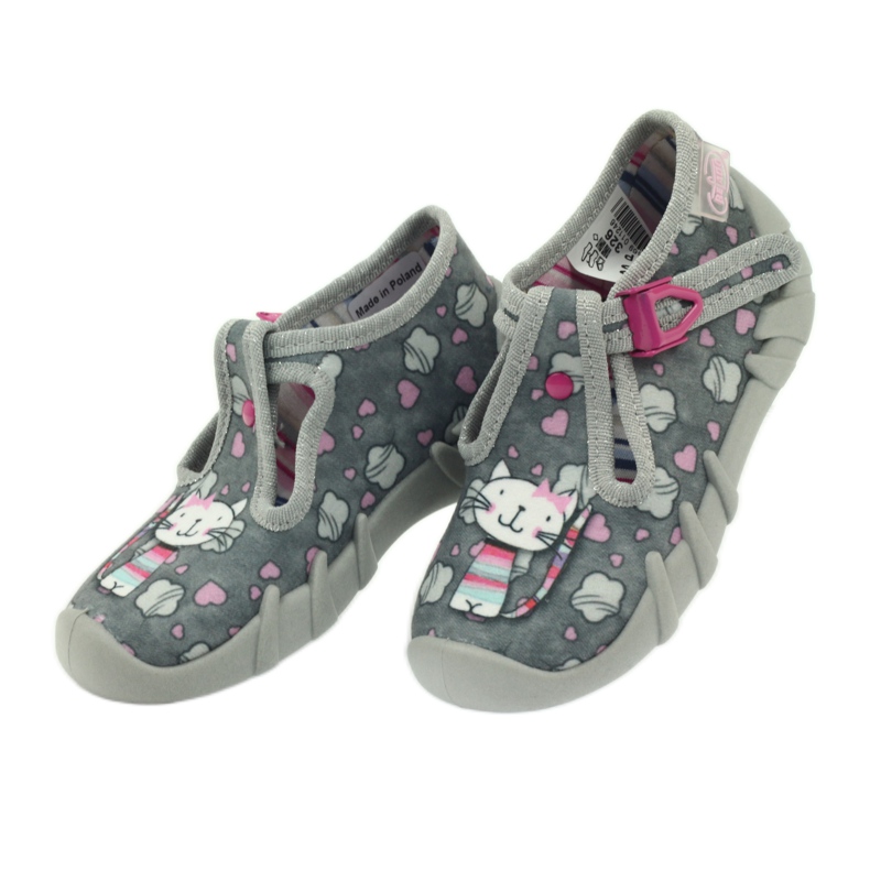 Kitten Befado 110p326 tossut valkoinen harmaa vaaleanpunainen 4