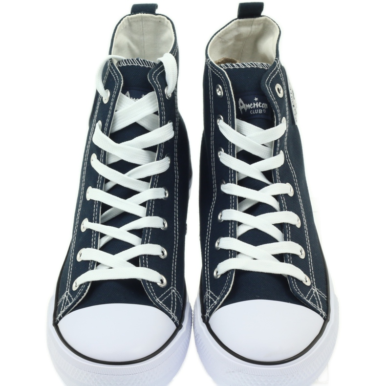 American Club Amerikkalaiset laivastonsiniset miesten tennarit laivastonsininen 4