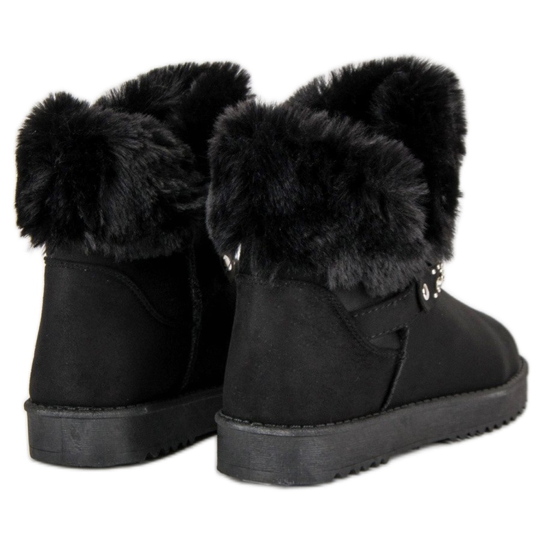 Seastar Mukluki turkisella musta 1