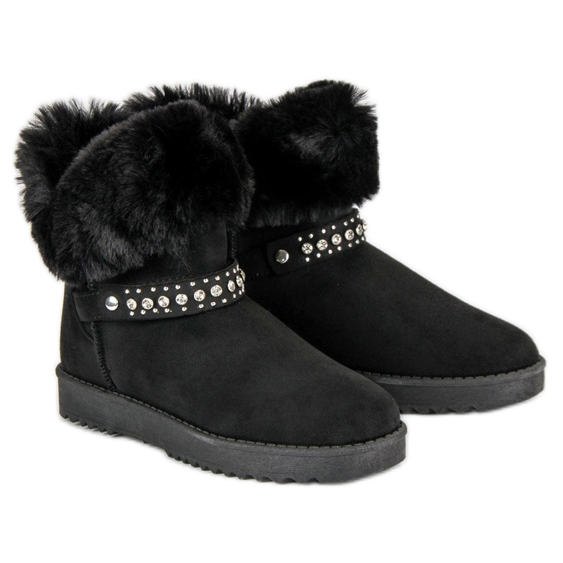 Seastar Mukluki turkisella musta 2