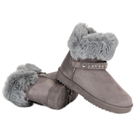 Seastar Mukluki turkisella harmaa 1